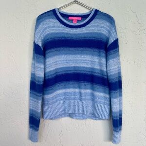 Lily Pulitzer Ombre Blue Elannie Sweater